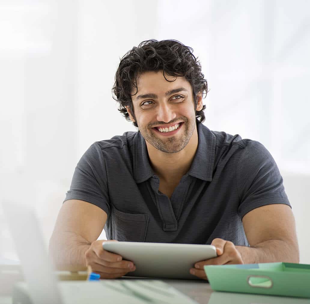 young tech professional seeking financial freedom